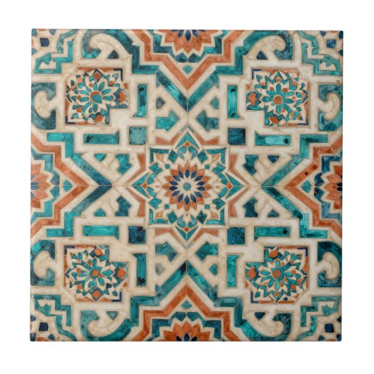 Carreau Moroccan Mosaic Pattern (Devant)