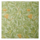 Carreau Morris 1913 Arbutus Design Arts & Crafts Tile (Devant)
