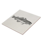 Carreau Morue commune de cru - modèle aquatique de (Côté)