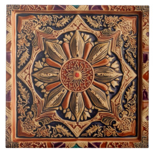 Carreau Mosaic beige vintage