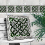 Carreau Mosaic noeud celtique - Abalone Shell et Pearl<br><div class="desc">Mosaic noeud celtique - Abalone Shell et Pearl</div>