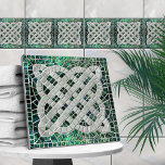 Carreau Mosaic noeud celtique - Abalone Shell et Pearl<br><div class="desc">Mosaic noeud celtique - Abalone Shell et Pearl</div>