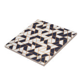 Carreau Mosaïque abstraite de marbre (Côté)