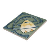 Carreau mosaïque avec image jugendstill (Côté)