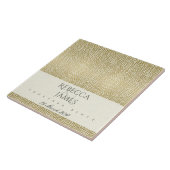 CARREAU MOSAÏQUE BLANC D'OR GLAMOREUX DOT ENREGISTRER LA D (Côté)