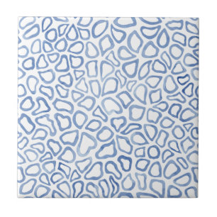 Carreau Mosaïque bleue