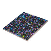 Carreau Mosaïque bleue (Côté)