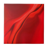 Carreau Mosaïque de conception rouge lisse (Devant)