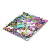 Carreau Mosaïque de fleurs (Côté)