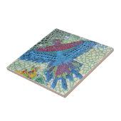 Carreau Mosaïque d'oiseaux (Côté)