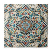Carreau Mosaïque majestueuse : conception complexe de carr (Devant)