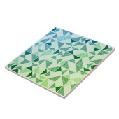 Carreau Mosaïque moderne Triangle géométrique Carrelage cé (Côté)