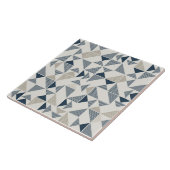 Carreau Mosaïque moderne Triangle géométrique Carrelage cé (Côté)