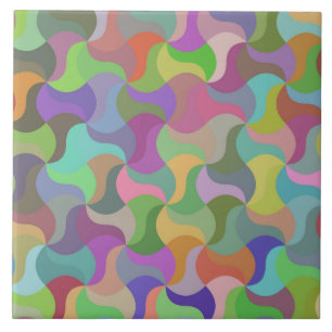 Carreau mosaïque pastel céramique