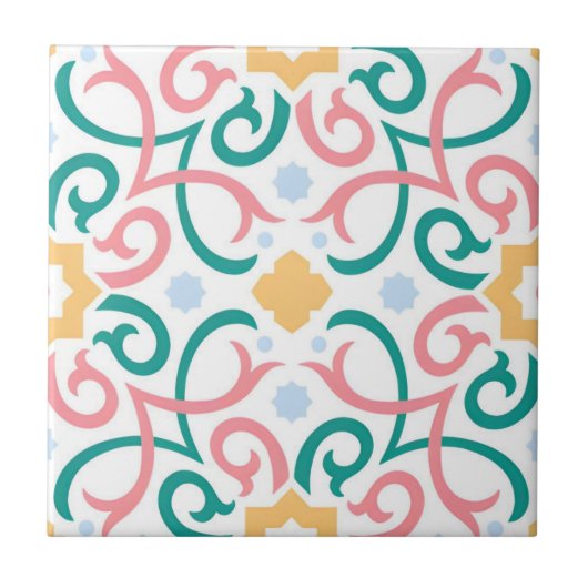 Carreau Mosaïque/pastel/ressort (Devant)