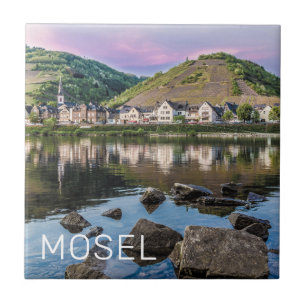 Carreau Moselle Ediger Eller Sunset River Cochem Souvenir