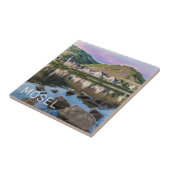 Carreau Moselle Ediger Eller Sunset River Cochem Souvenir (Côté)