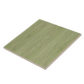 Carreau Moss Green Bamboo Wood Grain Look (Côté)