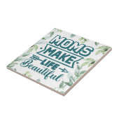 Carreau Mothers Day Word Art with Foliing (Côté)