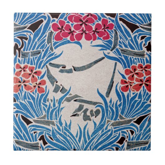 Carreau Motif #6 de Nouveau d'art (Devant)