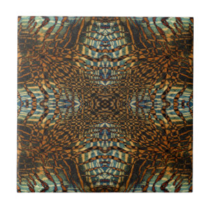Carreau Motif à fourrure de tigre de Kaleidoscope