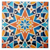 Carreau motif à thème cool marocain (Devant)