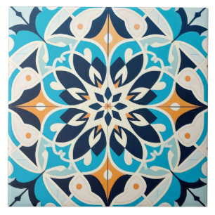Carreau motif à thème cool marocain