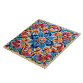 Carreau Motif à thème mexicain (Côté)