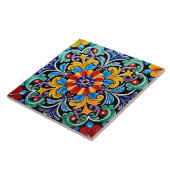 Carreau Motif à thème mexicain (Côté)