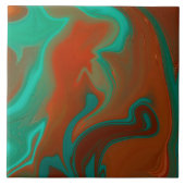 Carreau motif abstrait, (Devant)