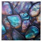 Carreau Motif Abstrait Abalone Shell (Devant)