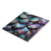 Carreau Motif Abstrait Abalone Shell (Côté)