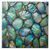 Carreau Motif Abstrait Abalone Shell (Devant)