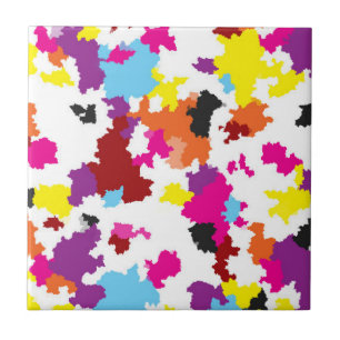 Carreau Motif Abstrait couleur cristallin irrégulier