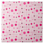 Carreau Motif Abstrait Moderne du Milieu du Siècle 29 Mage (Devant)