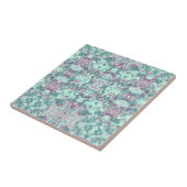 Carreau Motif Abstrait tropical exclusif (Côté)
