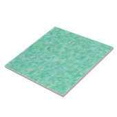 Carreau Motif Abstrait Vert (Côté)