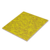 Carreau Motif Abstrait Vert Jaune (Côté)