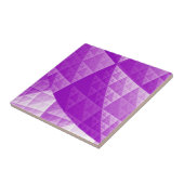 Carreau Motif abstrait violet (Côté)