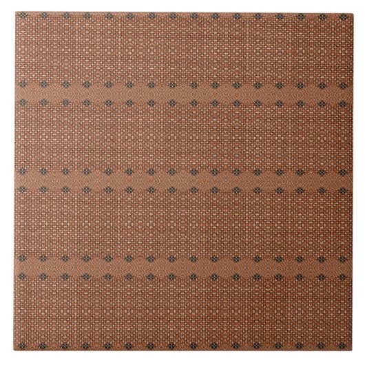 Carreau motif africain (Devant)