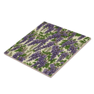 Carreau Motif américain Wisteria dessin