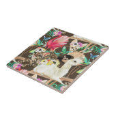 Carreau Motif animal tropical (Côté)