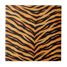 Motif animalier du tigre du Bengale