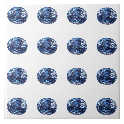 Carreau Motif Aquamarine (Devant)