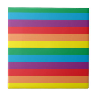 Carreau Motif arc-en-ciel simple