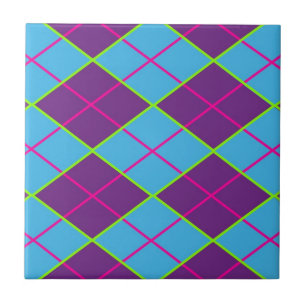 Carreau Motif Argyle Classique