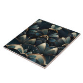 Carreau Motif Art Déco, Détails Or, Design Playère (Côté)