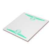 Carreau Motif Art déco vert clair (Côté)