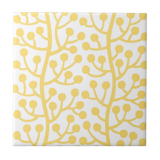 Carreau Motif Berry Vine (Devant)
