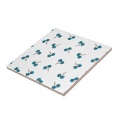 Carreau Motif Blue Cherry (Côté)
